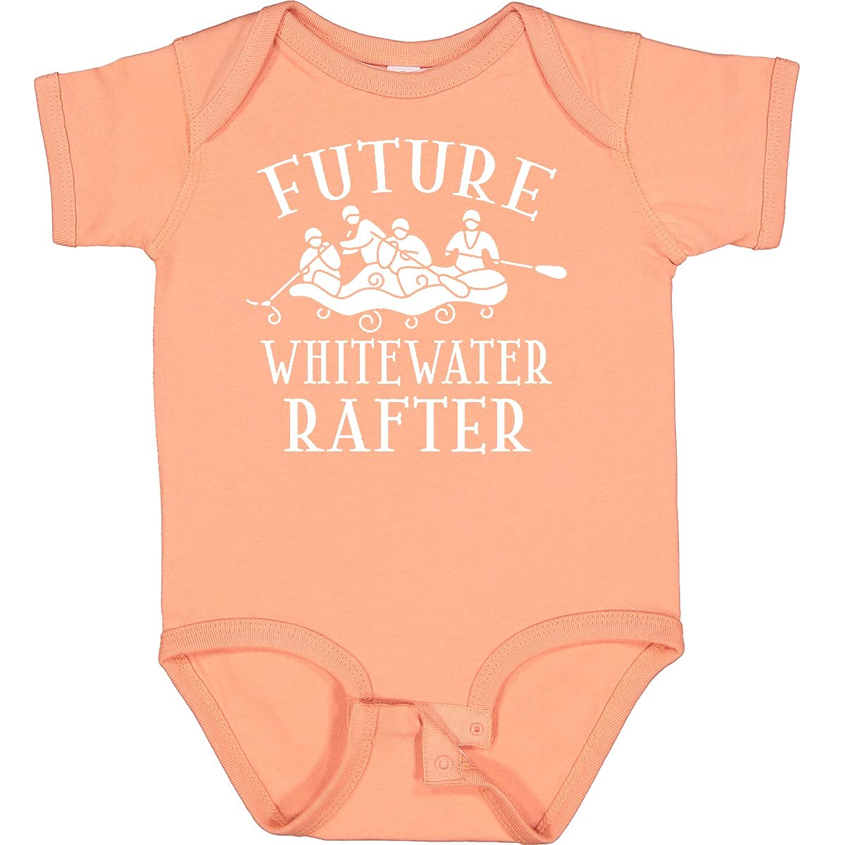 Inktastic Whitewater Rafting Water Sports Baby Bodysuit - Soft Cotton Infant Onesie for Outdoor Adventures, Swimming & Beach Activities