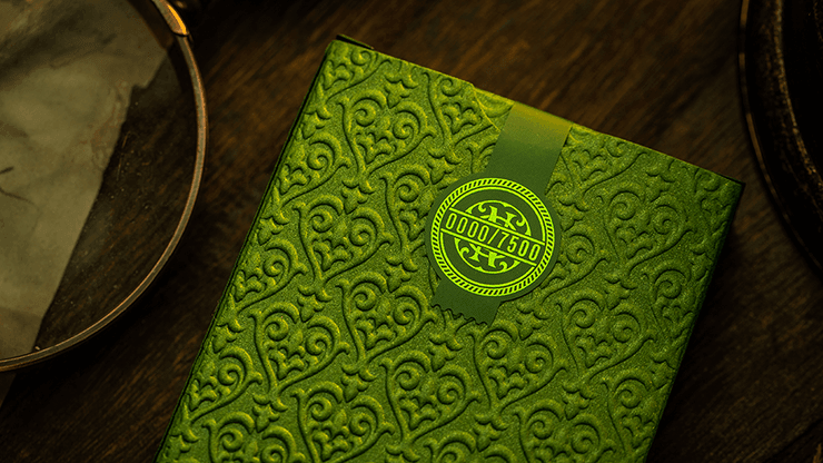 Premium Luxury Playing Cards - Emerald Edition | Elegant Casino Style Deck for Poker, Magic Tricks & Collectors | Perfect for Game Nights, Gifts & Cardistry
