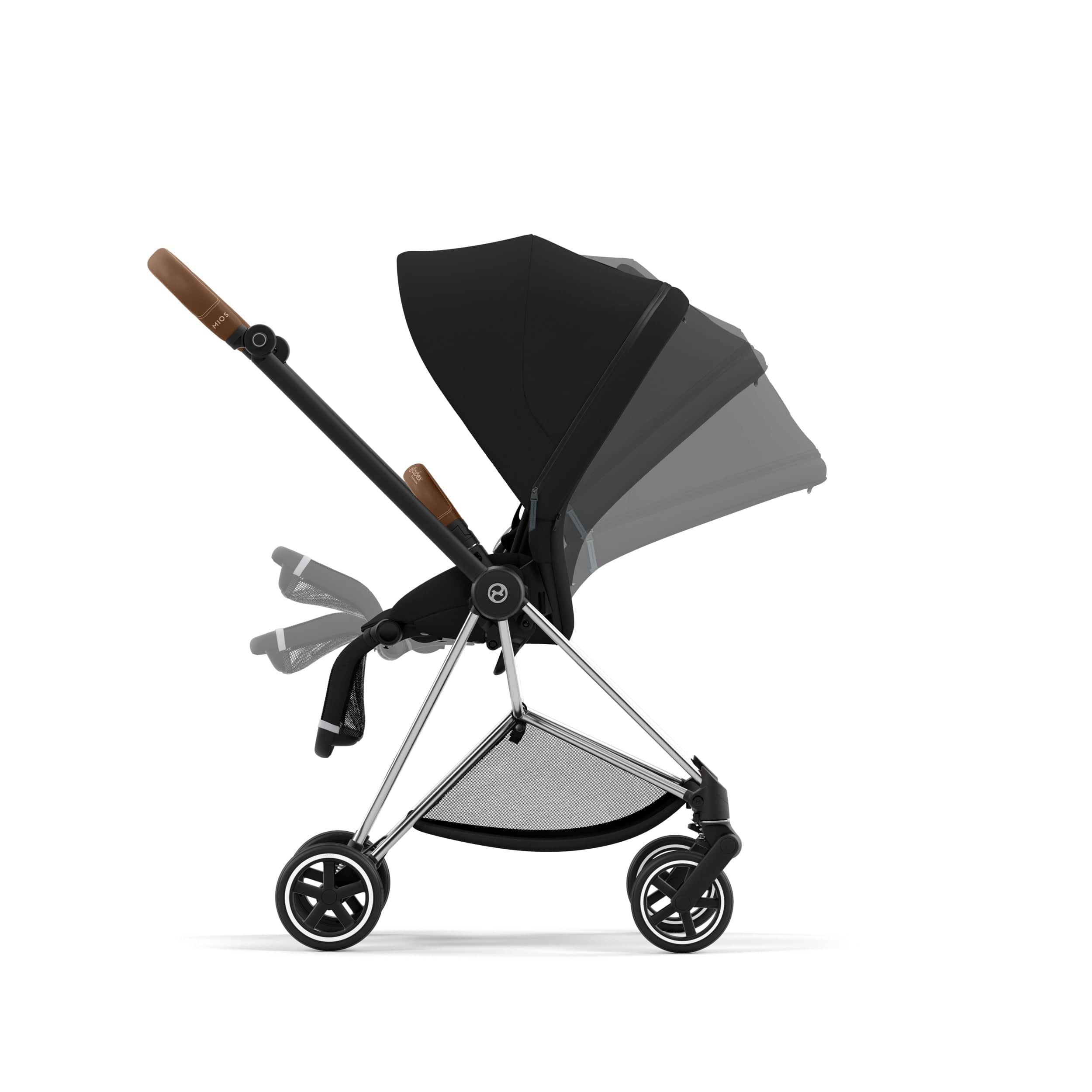 Cybex Mios 3 Lightweight Compact Stroller - Premium Baby Travel System with One-Hand Fold - Perfect for Urban Commuting, Travel & Everyday Use
