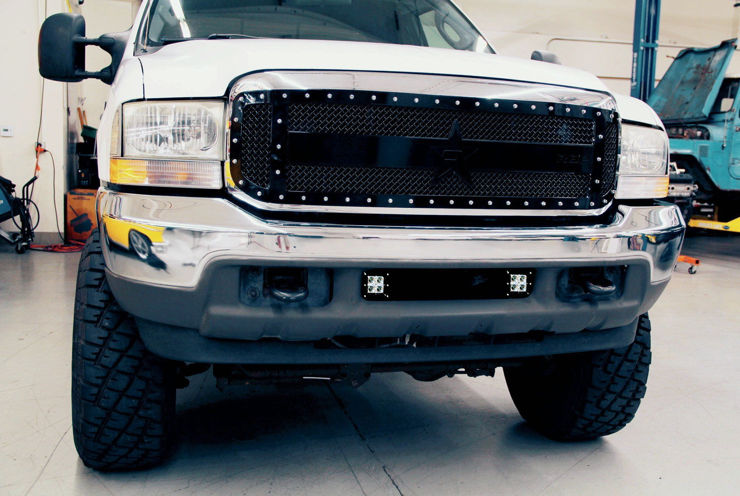 40W CREE LED Pods with Fog Light Bracket & Wiring Kit - Compatible with Ford F250 F350 F450 Excursion - Off-Road, Fog Lights, Truck Lighting Upgrade
