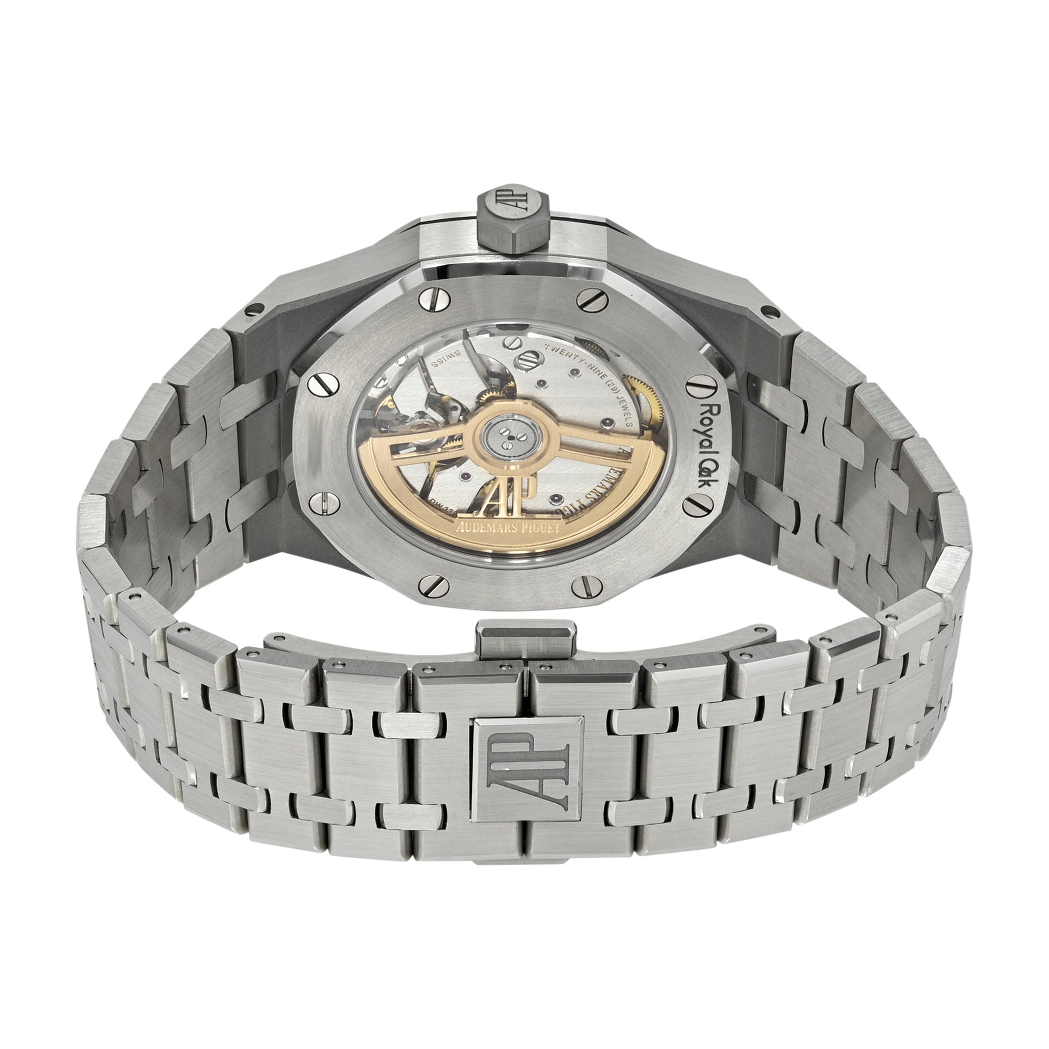 Audemars Piguet Royal Oak 77451ST.ZZ.1361ST.03 Luxury Watch - Ice Blue Dial, Stainless Steel, Swiss Made - Perfect for Business Meetings & Special Occasions