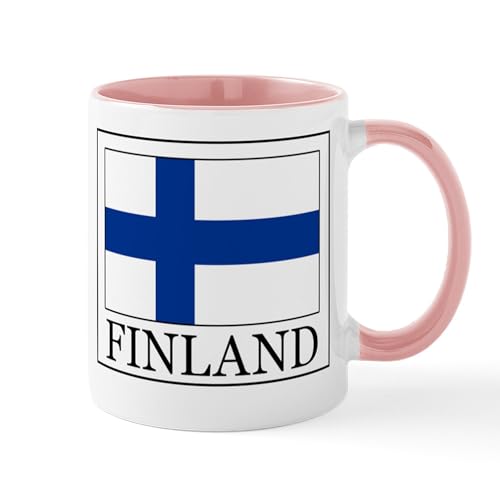 White/Pink Inside - Finland Mug