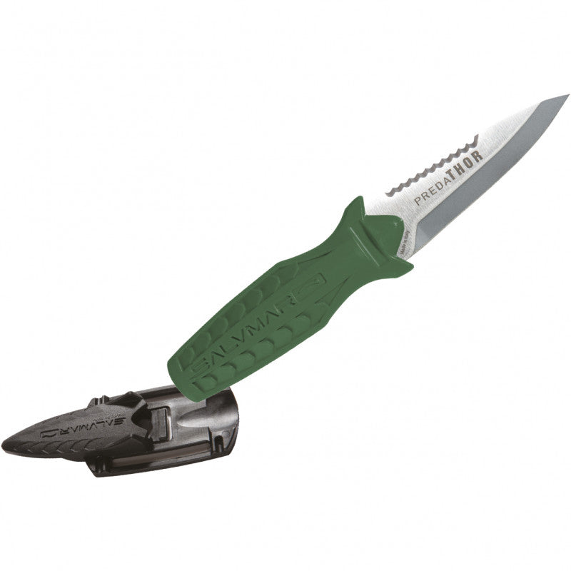 Salvimar PREDATHOR MILITARY GREEN Spearfishing Mask - High-Performance Freediving & Scuba Diving Gear for Underwater Hunting & Adventure