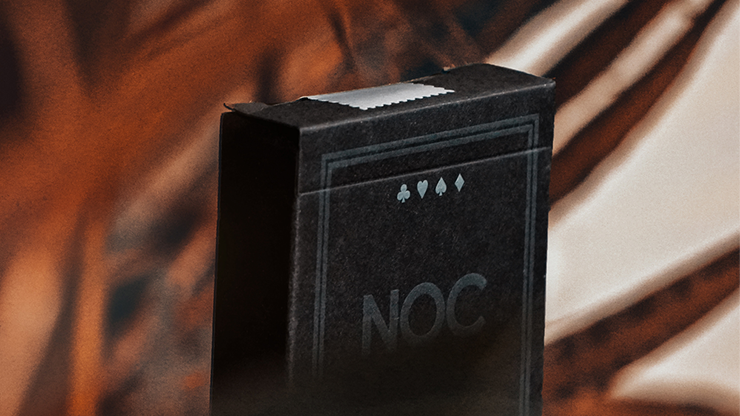 NOC Pro 2021 Jet Black Playing Cards - Premium Casino Grade Card Deck for Poker, Magic Tricks & Cardistry - Perfect for Game Nights, Professional Performances & Collectors
