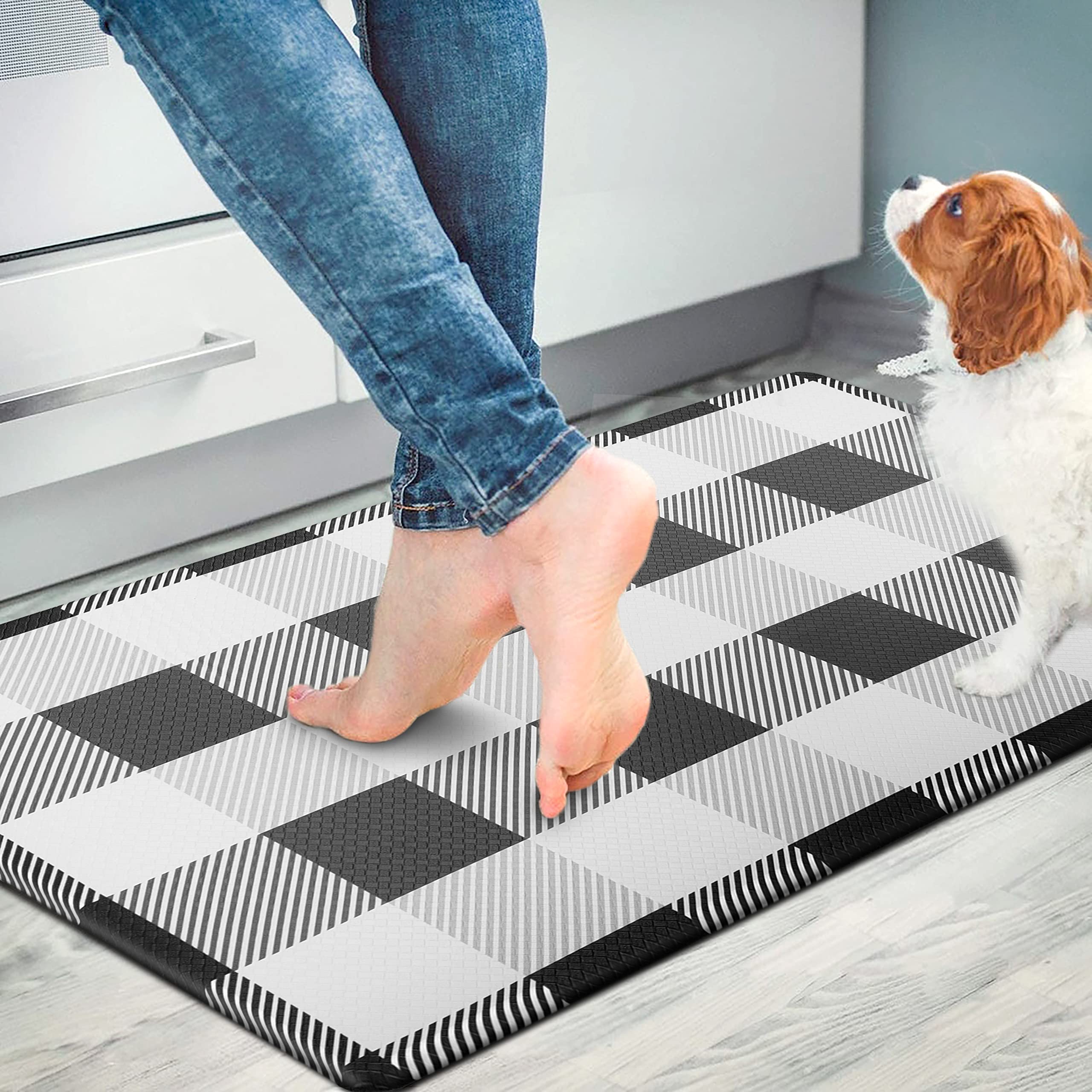 EARTHALL Anti-Fatigue Kitchen Mat - 17.7