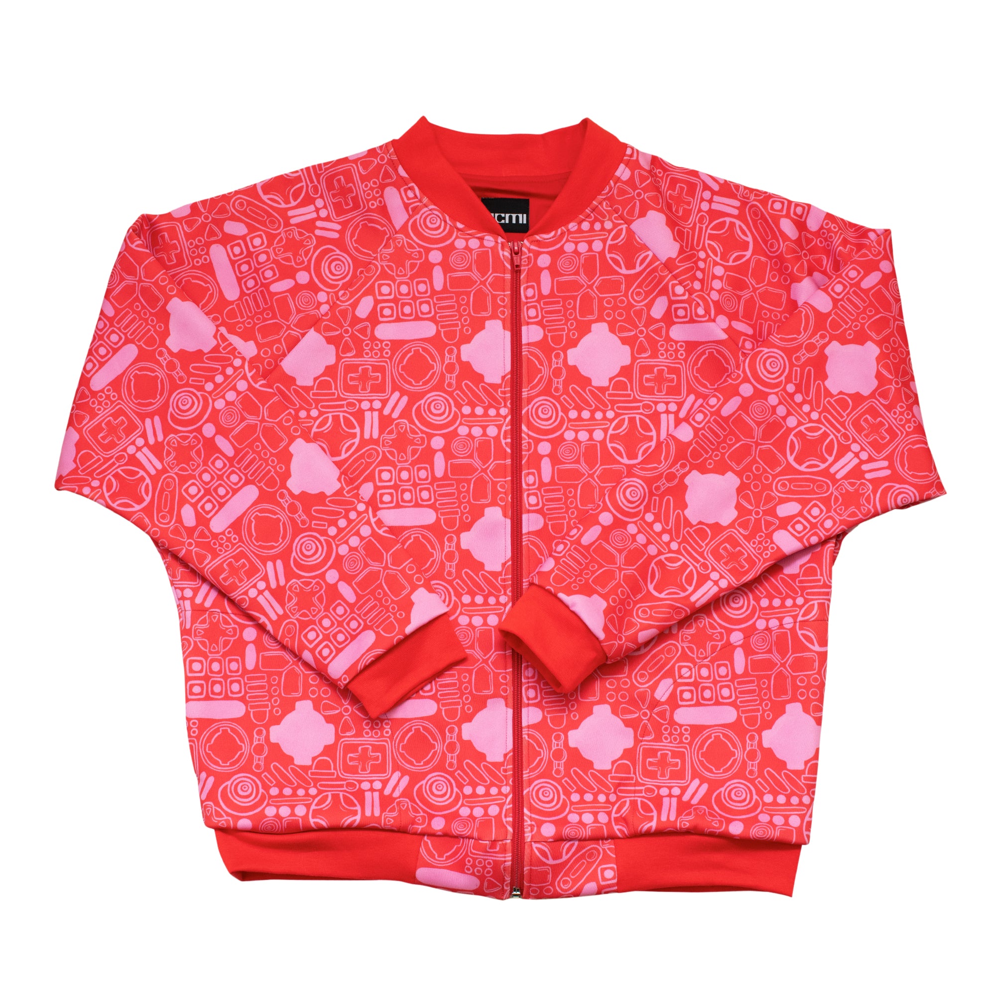ACMI x RMIT Gaming Bomber Jacket - Stylish Retro Varsity Jacket for Men & Women - Perfect for Gaming Events, Streetwear Fashion & Casual Outfits