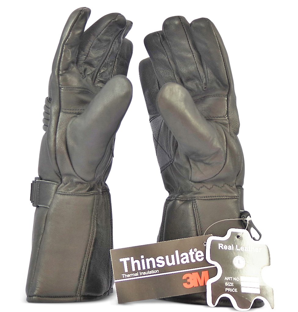 Windproof Waterproof Motorcycle Gloves for Men & Women - Cold Weather Riding
