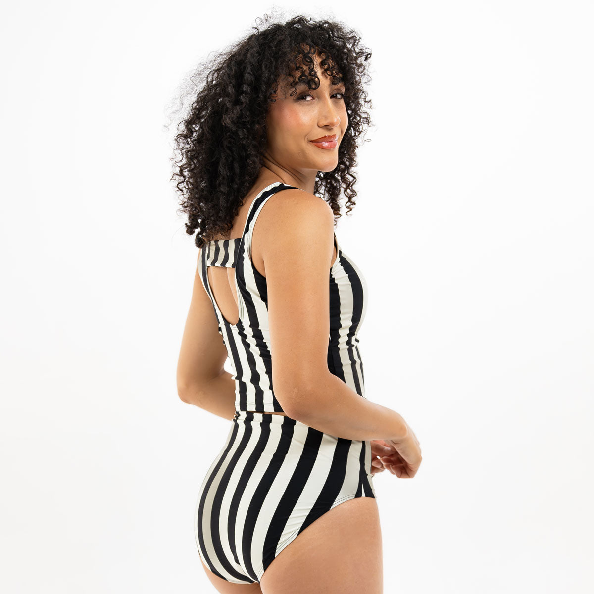 Women's Flattering V-Neck Tankini Top - Swimwear for Beach, Pool & Summer Vacations