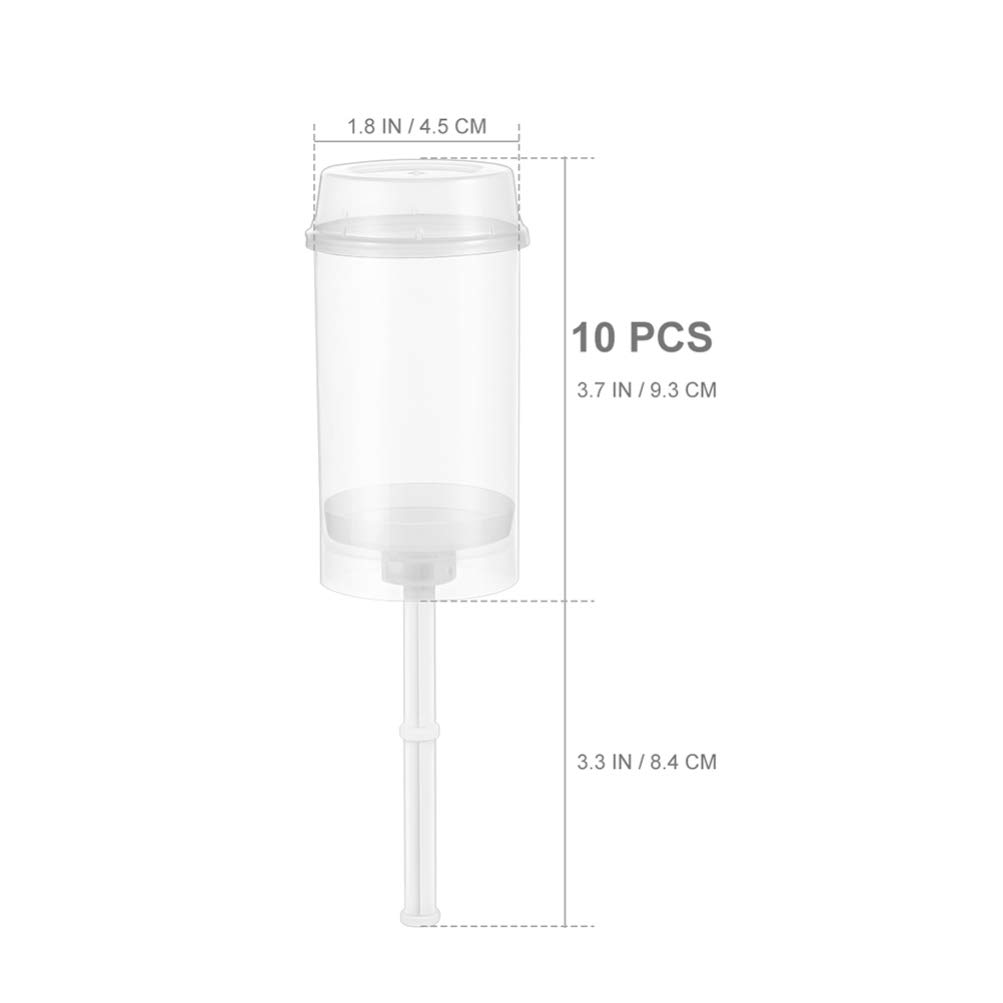 Cabilock Push Up Cake Pops Molds with Lids - Reusable Ice Cream Cone & Dessert Containers for Baking, Party Treats, and DIY Cake Pops | Perfect for Birthday Parties, Baby Showers, and Holiday Desserts