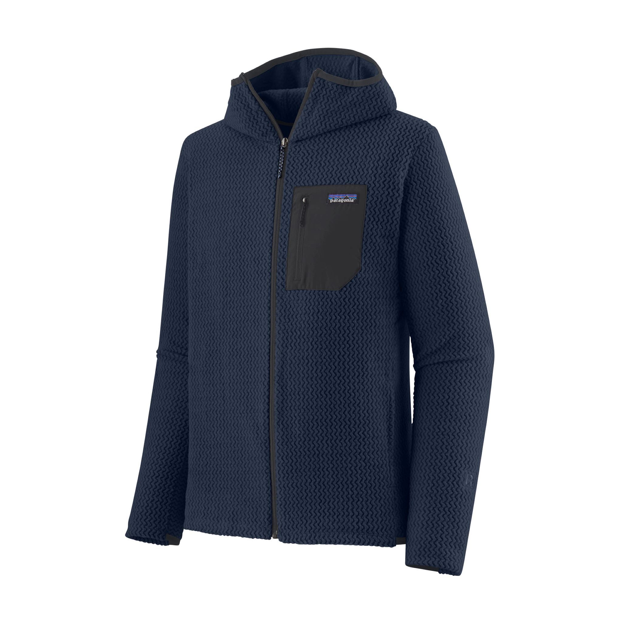 R1 Air Full Zip Hoody for Men - Lightweight & Breathable Fleece Jacket - Perfect for Hiking, Running & Outdoor Activities