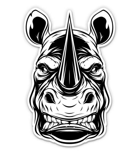 Angry Rhino Rhinoceros 3