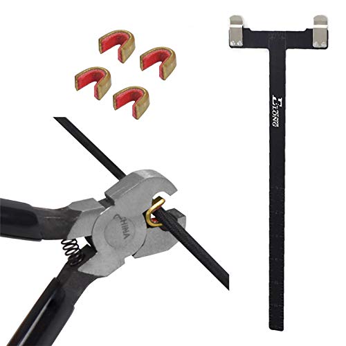 Black T Ruler+pliers+Nock Set