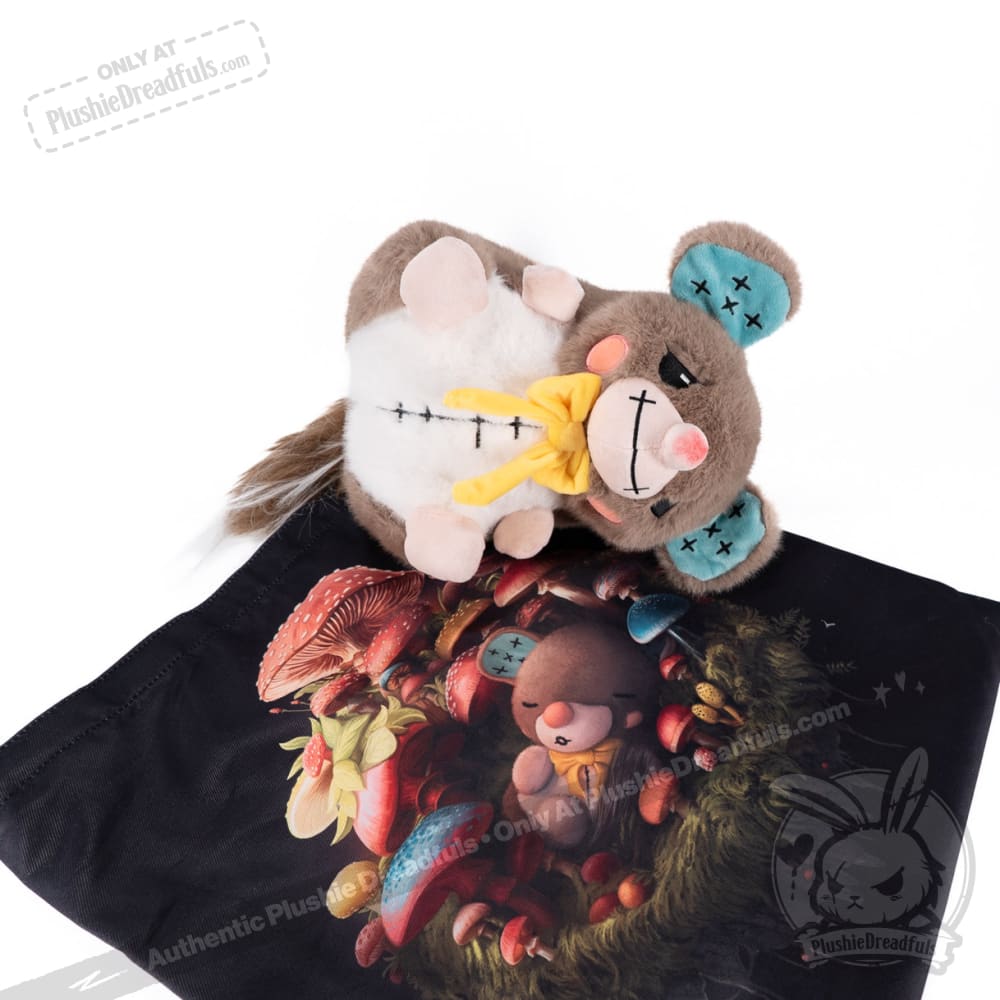 Victorian Style McGee's Dormouse Plush Toy - Cute Stuffed Animal for Kids & Collectors | Perfect for Nursery Decor, Gift Giving & Themed Parties