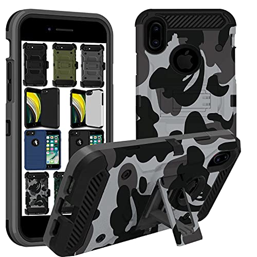 A.Camouflage Military Gray(Without Holster)