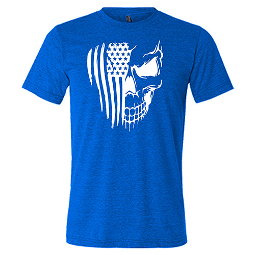 Skull Flag Graphic T-Shirt for Men & Women | Vintage Punk Rock Style Unisex Tee - Perfect for Concerts, Parties & Casual Streetwear