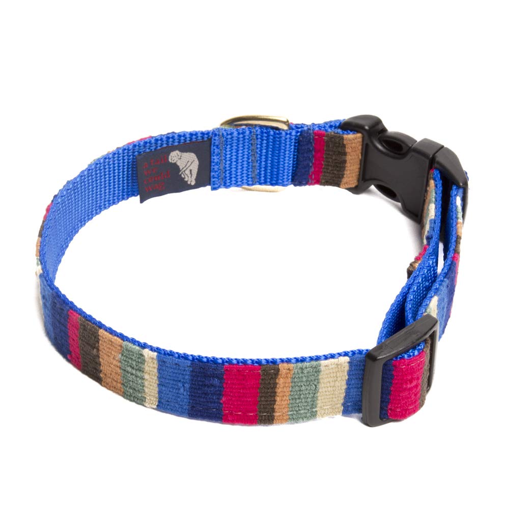 **Nantucket X-Small Dog Collar for Small Dogs - Durable & Stylish Beach Accessory for Walks, Swimming & Outdoor Adventures**