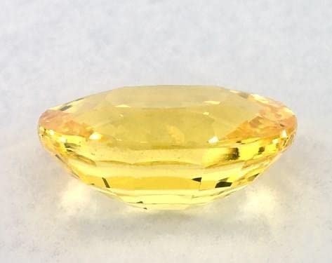 Certified Ceylon Yellow Sapphire Stone for Men & Women - IGL Lab Tested, Oval Shape, Jupiter Gem for Jewelry & Gifts