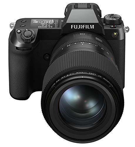 FUJIFILM GFX 100S 102MP Medium Format Mirrorless Digital Camera with 5-Axis IBIS - Professional Photography, Landscape & Studio Shooting
