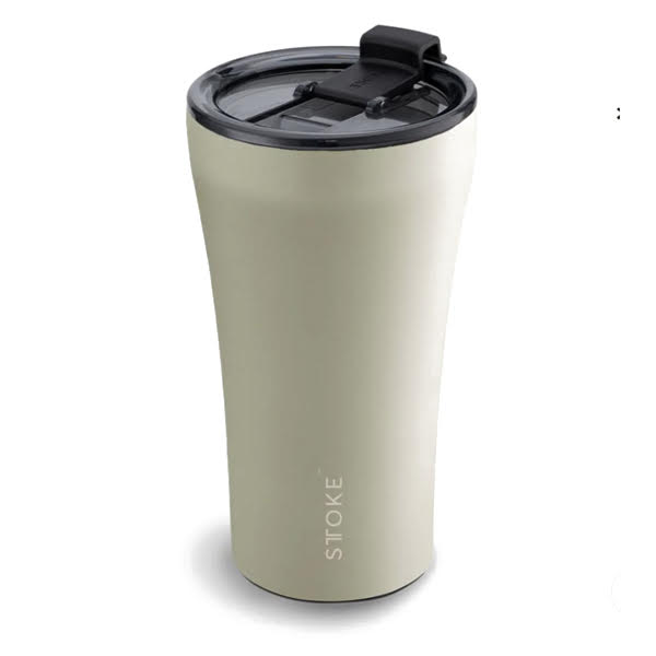 STTOKE Insulated Ceramic Travel Mug - Reusable Coffee Cup for Hot & Cold Drinks - Perfect for Commuting, Office, Camping & Outdoor Adventures