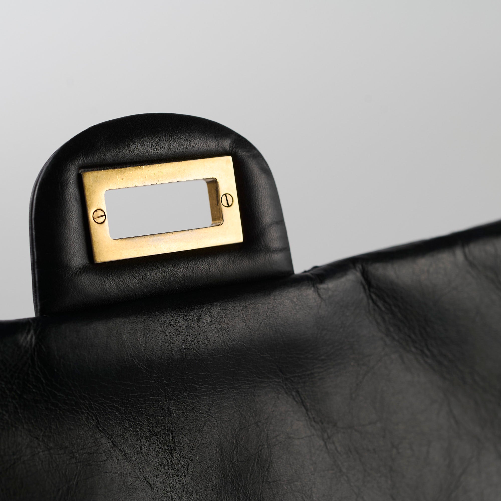 Chanel Reissue 227 Black Leather Flap Bag - Classic Luxury Handbag for Women | Perfect for Evening Events, Parties & Special Occasions