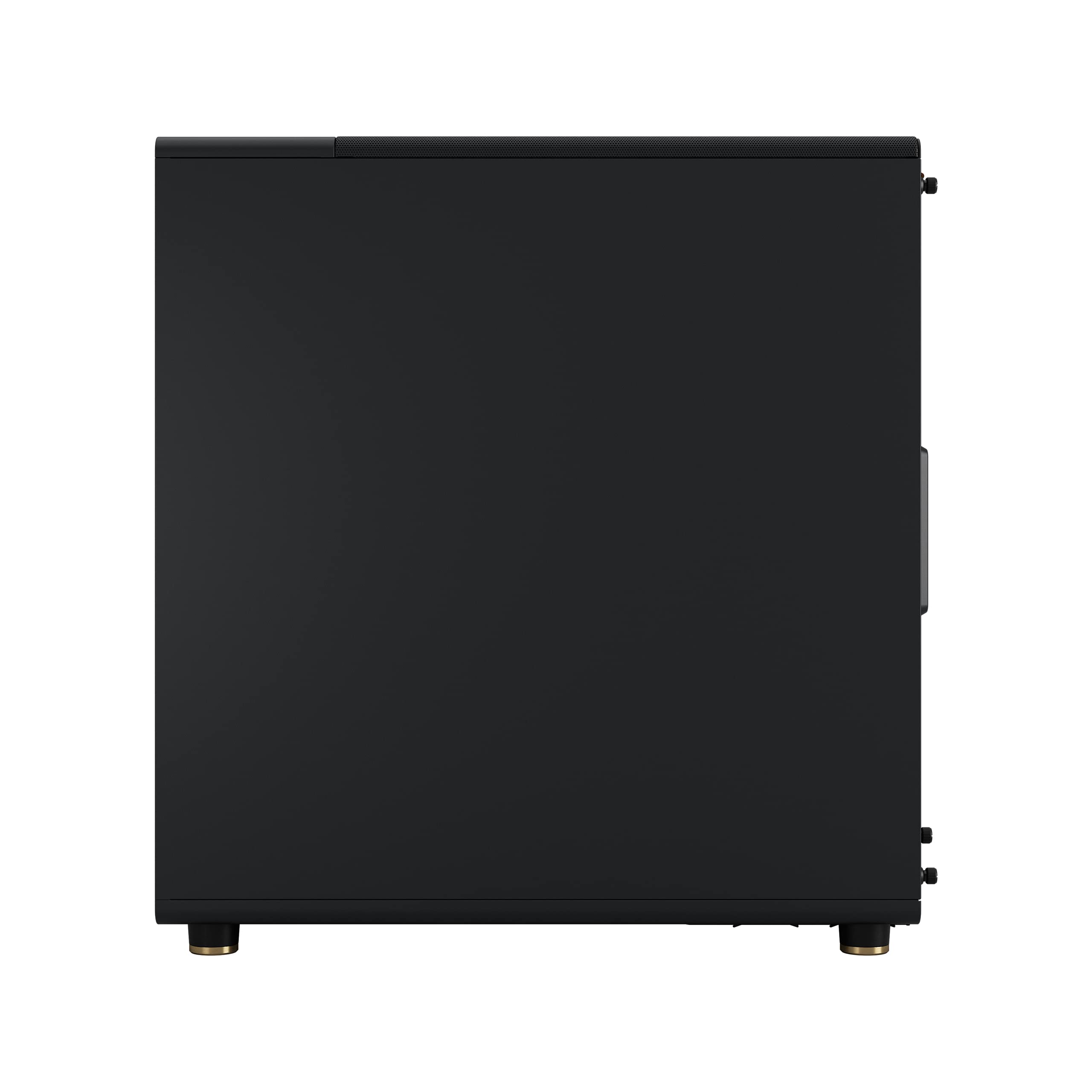 Fractal Design North ATX Mid Tower PC Case - Genuine Walnut Wood Front Panel, Mesh Side Panels, 2x140mm PWM Fans, USB-C - Premium Airflow Gaming Case (Charcoal Black) - Perfect for High-Performance Gaming PCs and Workstation Builds
