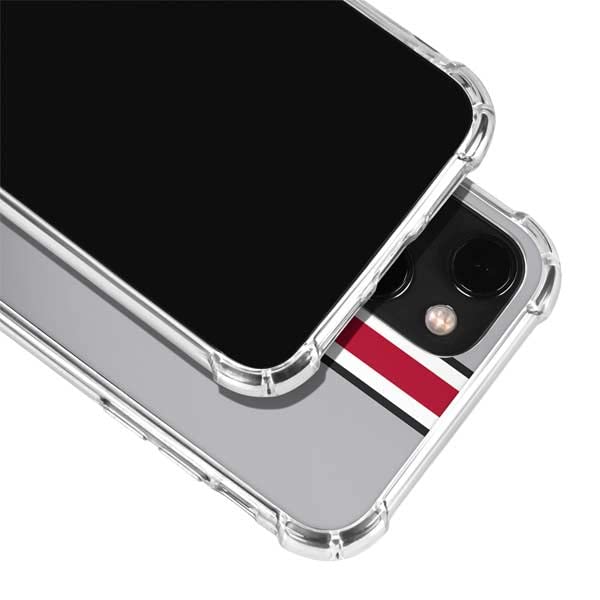 Official Ohio State University Buckeyes iPhone 13 Clear Phone Case - Durable Protective Cover with Custom Design for iPhone 13/13 Pro - Perfect for School, Game Days & Showing Team Spirit