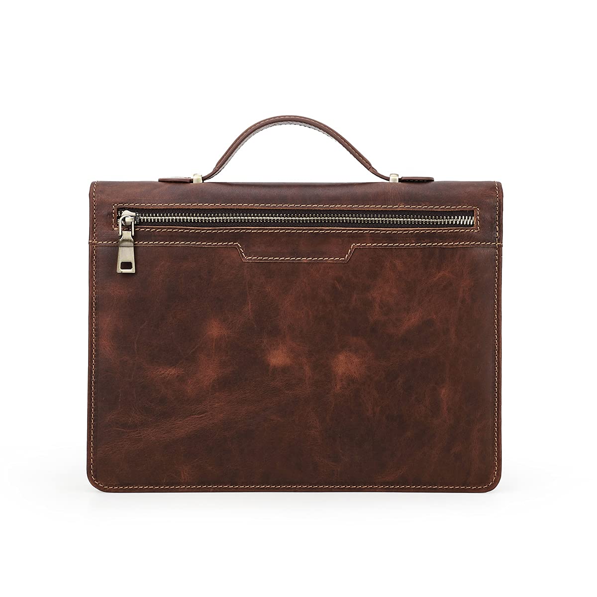 Hiram Vintage Genuine Leather Business Travel Portfolio - iPad Pro/Air 10.5