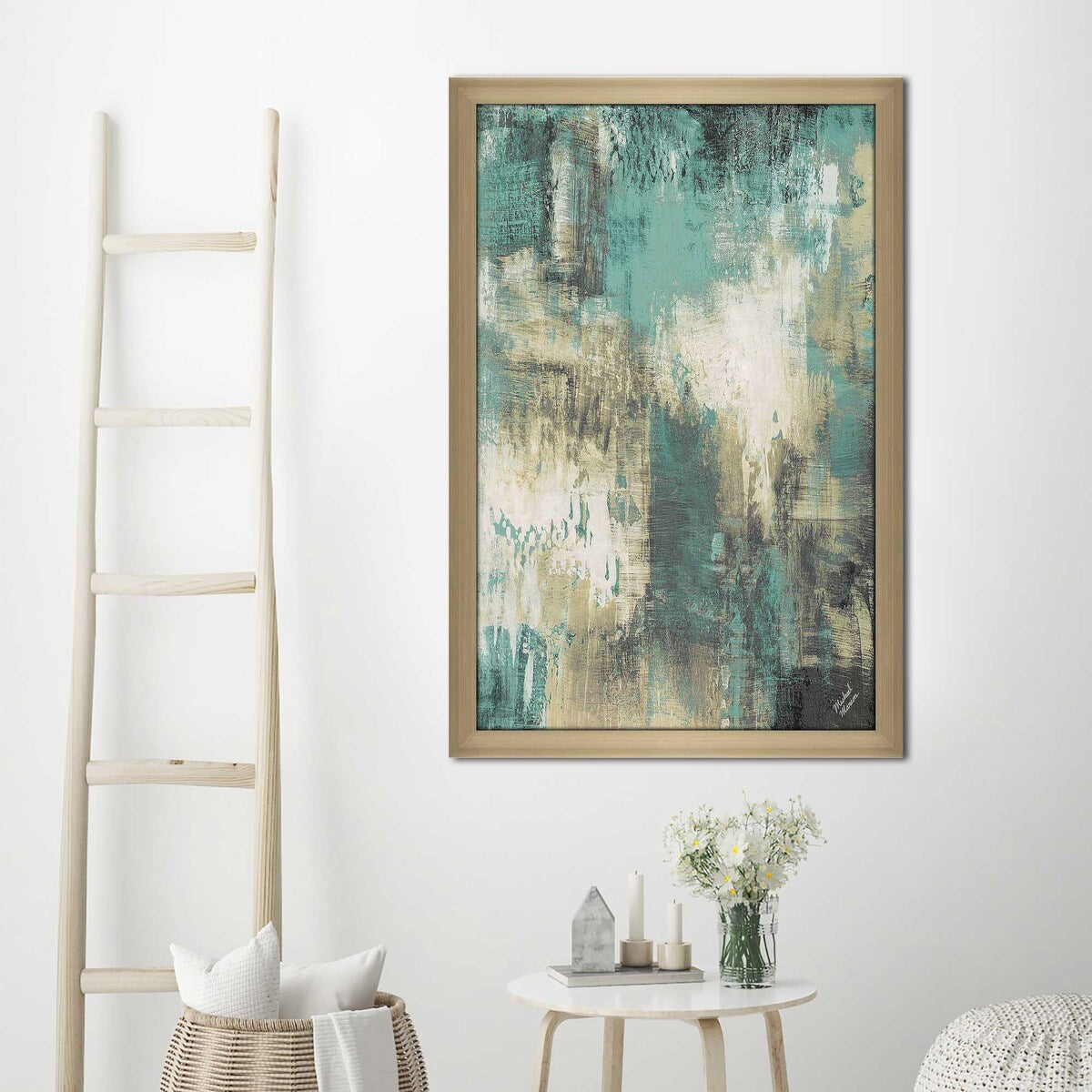 Autumn Potential I Vertical Acrylic Print - Modern Wall Art for Home, Office & Living Room Decor