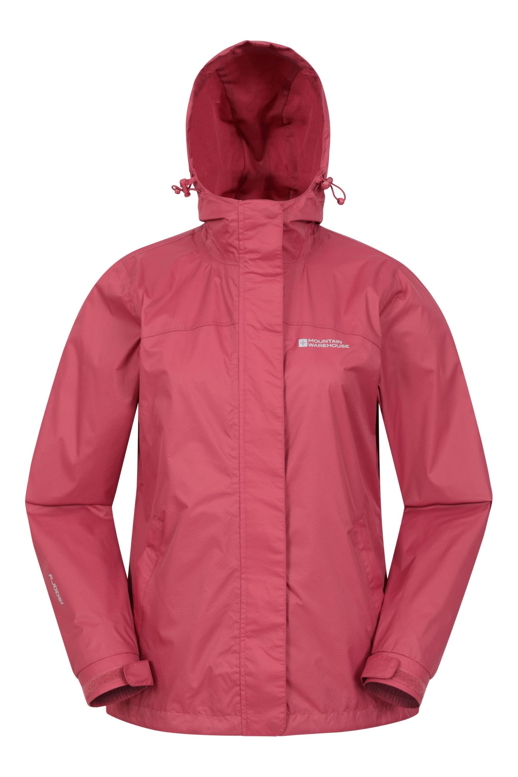 Mountain Warehouse Torrent Women's Waterproof Rain Jacket with Taped Seams - Lightweight Windproof Outdoor Jacket for Hiking, Camping & Travel