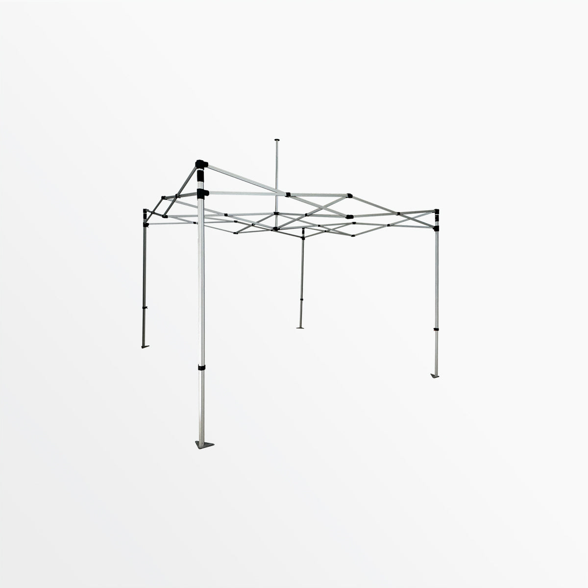 10x10 Merchandise Tent Frame - Heavy Duty Canopy for Outdoor Events, Farmers Markets & Trade Shows