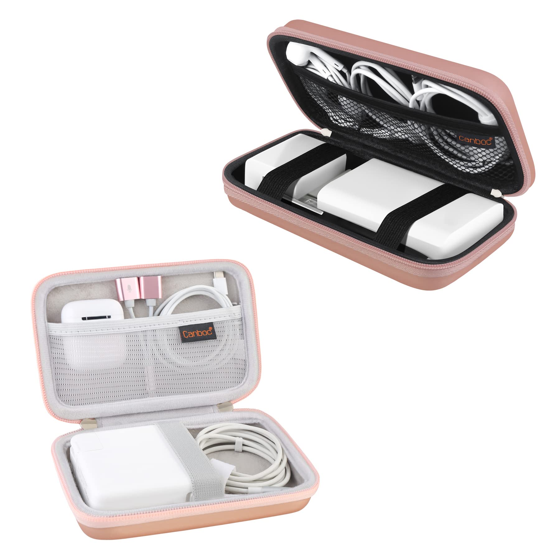 Canboc MacBook Air Pro Charger Case - Magsafe & Magsafe 2 Power Adapter Protective Cover with Travel Pouch | Perfect for Home, Office & Travel Accessories