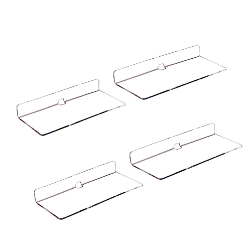 Clear With Adhesive Tape and Screws