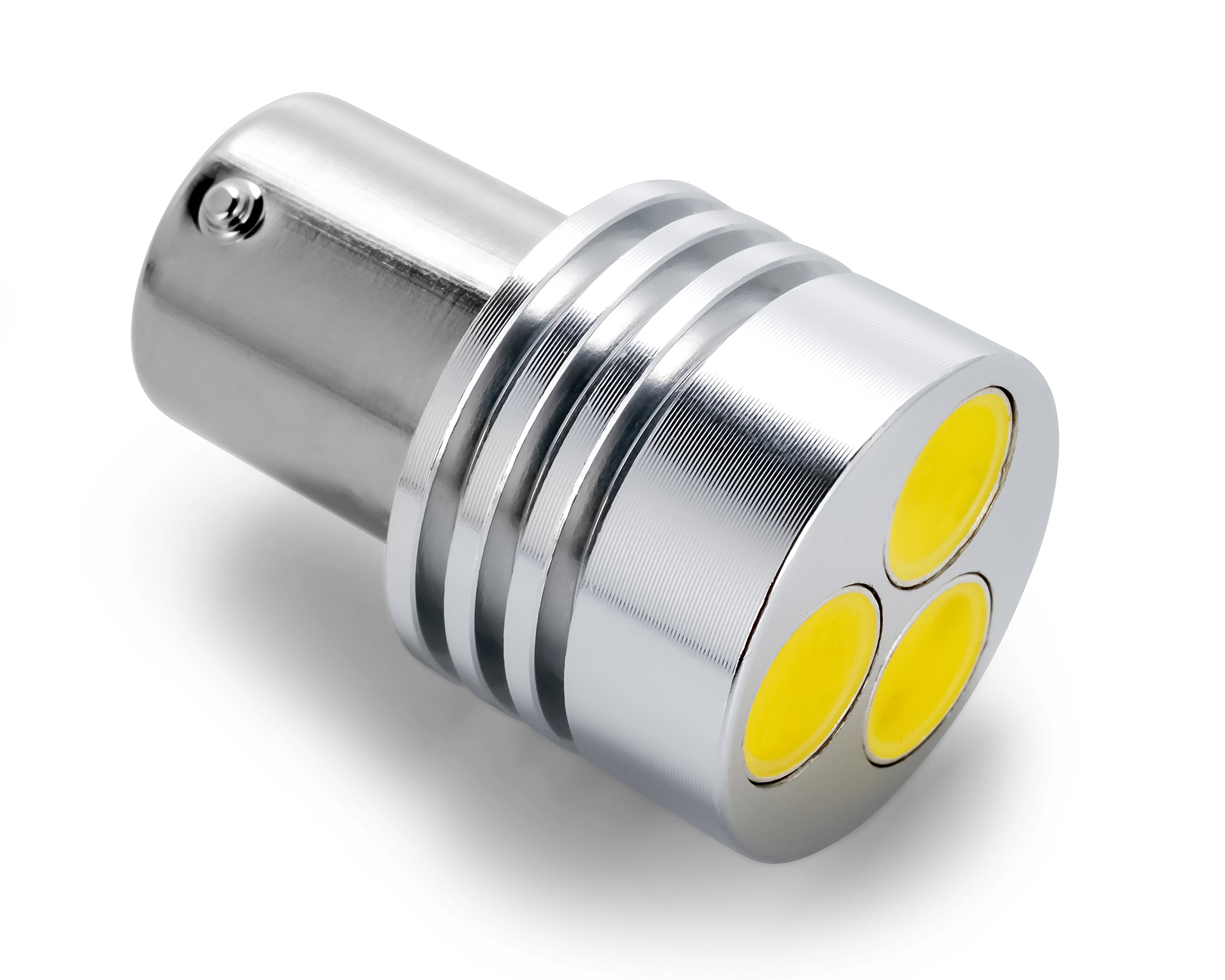 Camco RV LED Replacement Bulb - Bright White Light, 3 LEDs per Bulb, 12V (54617) - Perfect for Camper, Motorhome & Travel Trailer Interior Lighting