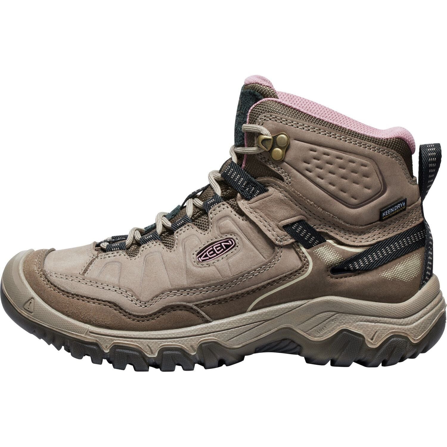 KEEN TARGHEE IV Waterproof Hiking Boots for Women - Medium & Wide Width - Trail & Outdoor Adventure Footwear