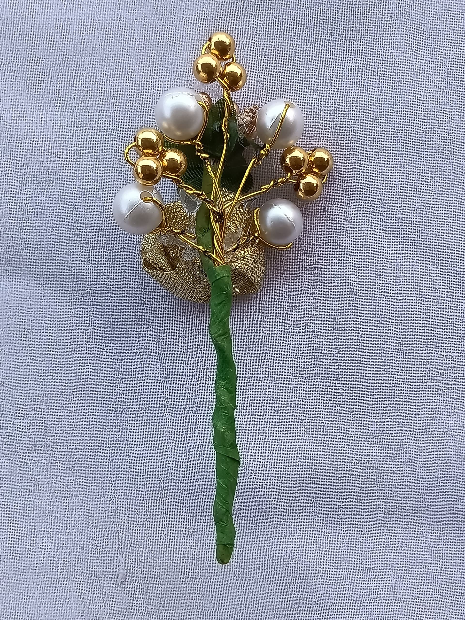 8Pcs Gold Flower Juda Bun Hair Pins - Elegant Hair Accessories for Weddings, Parties & Everyday Styling
