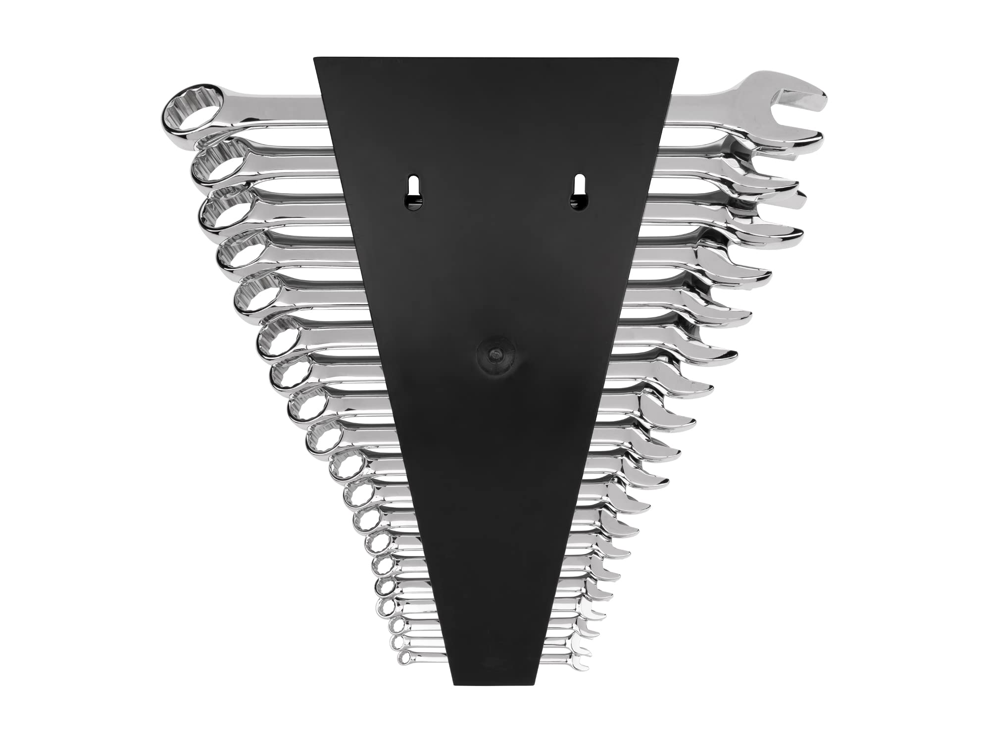TEKTON 19-Piece Combination Wrench Set with Storage Rack (1/4-1-1/4 Inch) - WCB91102 | Perfect for Automotive Repair, Home Improvement & DIY Projects