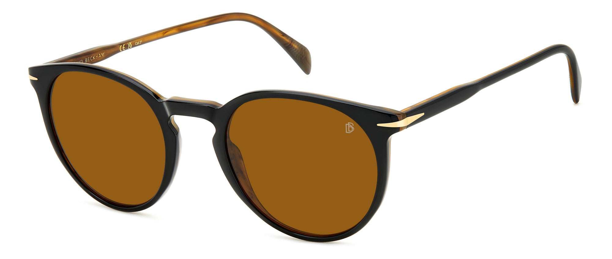David Beckham DB1139/S Men's Sunglasses - Polarized UV Protection Aviator Style for Driving, Outdoor Sports & Fashion