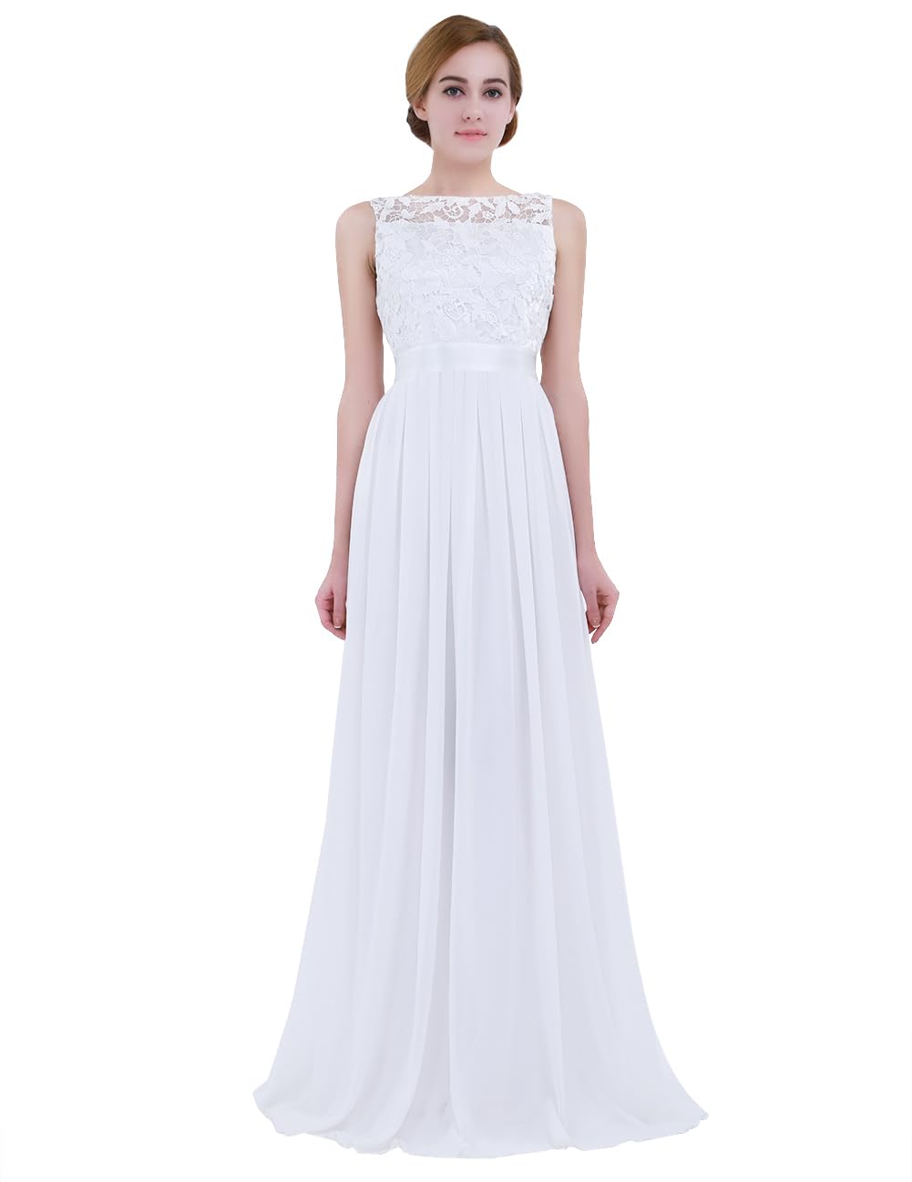 Elegant Women's Long Floral Lace Evening Dress for Cocktail Party, Wedding, Prom & Bridesmaid - Perfect for Formal Events, Date Nights & Special Occasions