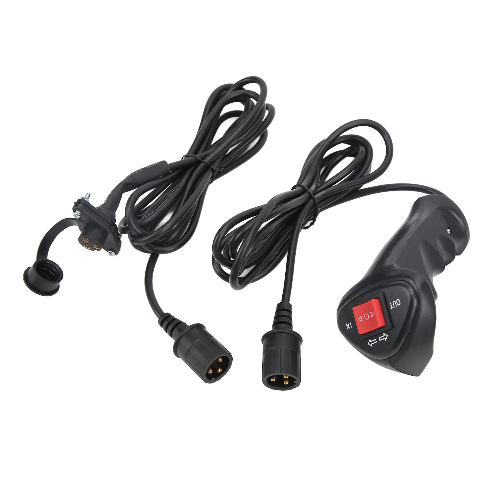 Aramox Universal Winch Remote Controller for Offroad Vehicles - Handheld Electric Control Switch for 4x4 & Towing