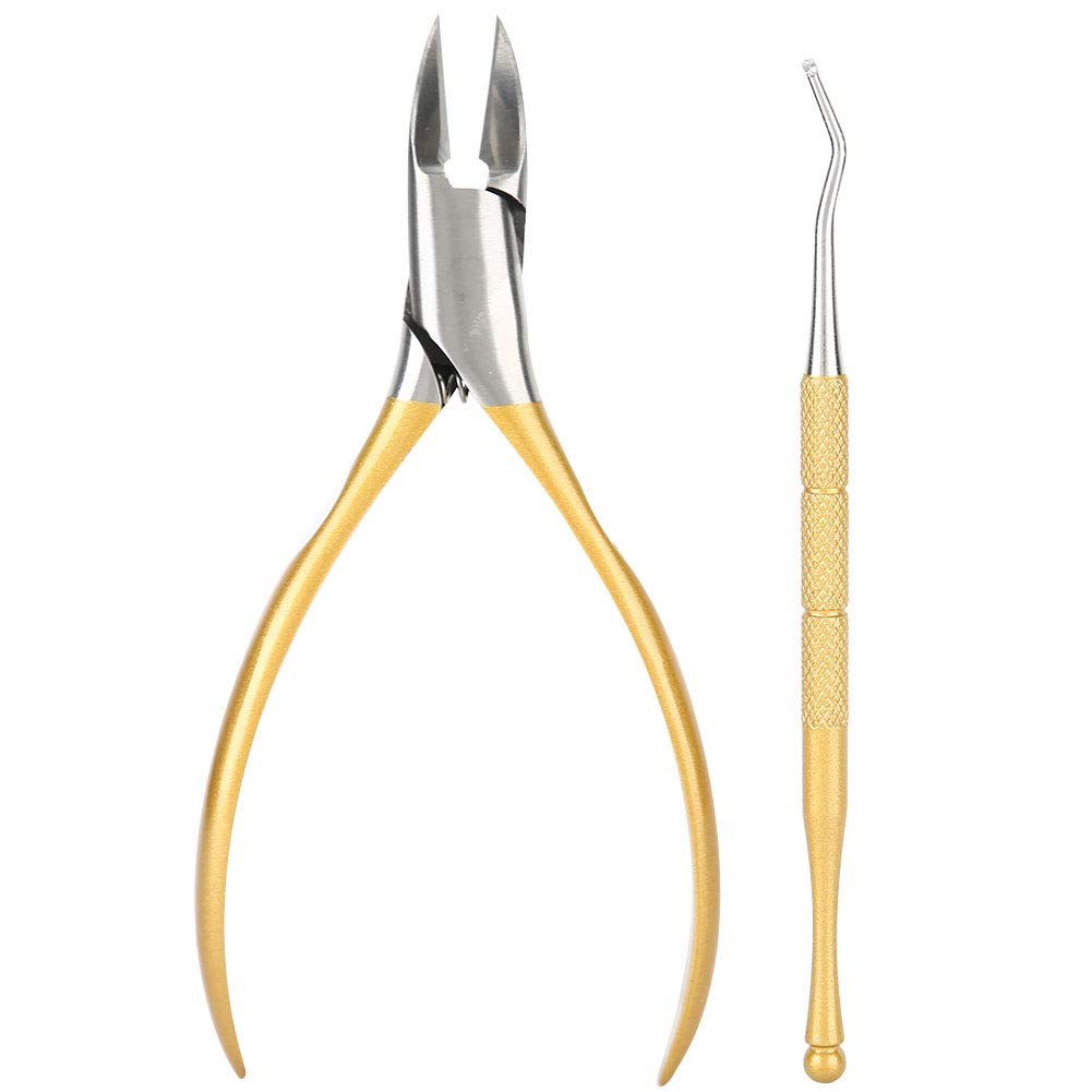 Premium Stainless Steel Toe Nail Clipper Set - 2 Color Options (Tyrant Gold & More) for Professional Nail Care & Repair - Ideal for Home, Salon, and Travel Use