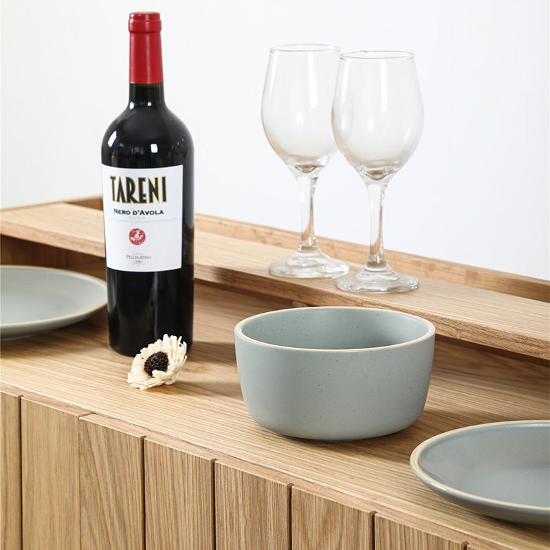 ZANE 150cm Sideboard Buffet Cabinet - Natural Oak Wood TV Stand with Storage for Living Room, Dining Room & Entryway
