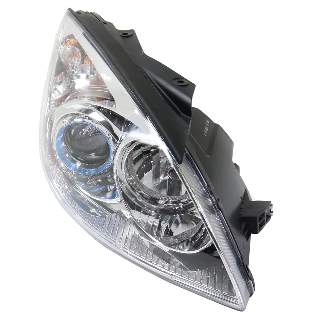 2010-2012 Hyundai Elantra Passenger Side Headlight Assembly - CAPA Certified Replacement for HY2503162 (921022L152) | Perfect for Night Driving & Auto Restoration Projects