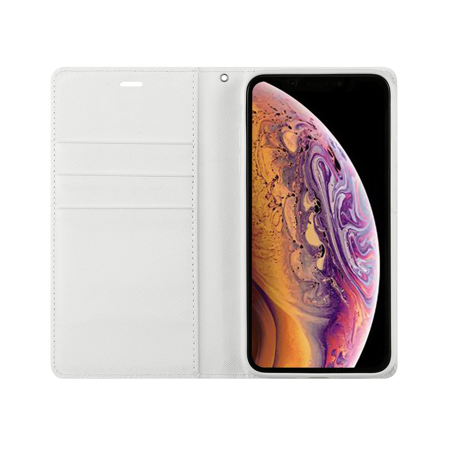 iPhone Wallet with Flamingo Design - Slim Card Holder for iPhone Cases | Perfect for Travel, Shopping & Everyday Use