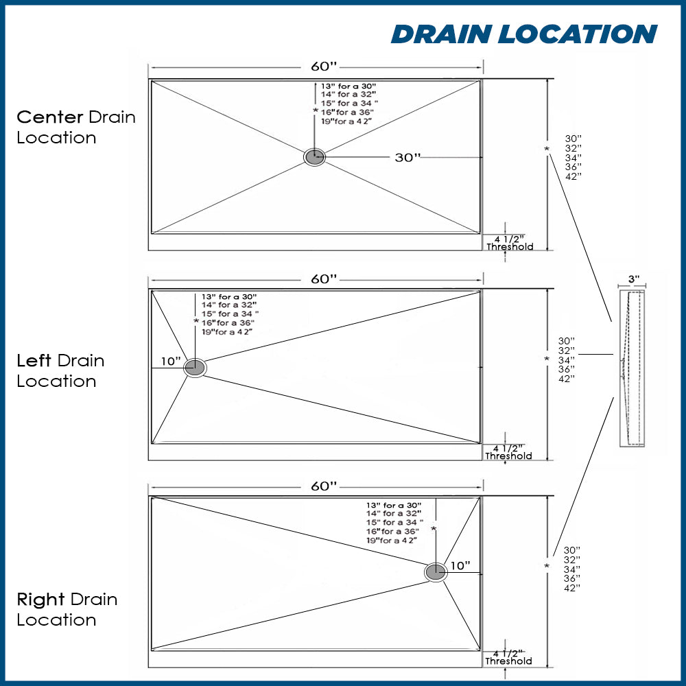 Diamond Solid Desert Sand 60-Inch Alcove Shower Enclosure Kit - Waterproof Bathroom Upgrade for Modern Homes
