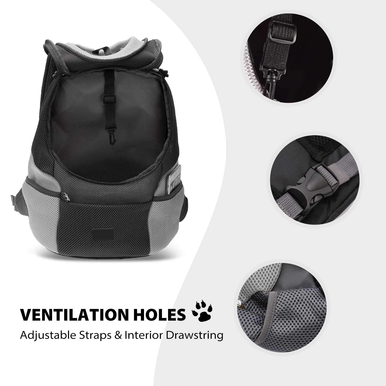 Best Dog Backpack Carrier for Small Dogs & Cats - Lightweight Pet Travel Backpack for Hiking, Airplane & Outdoor Adventures | Durable & Comfortable Pet Carrier