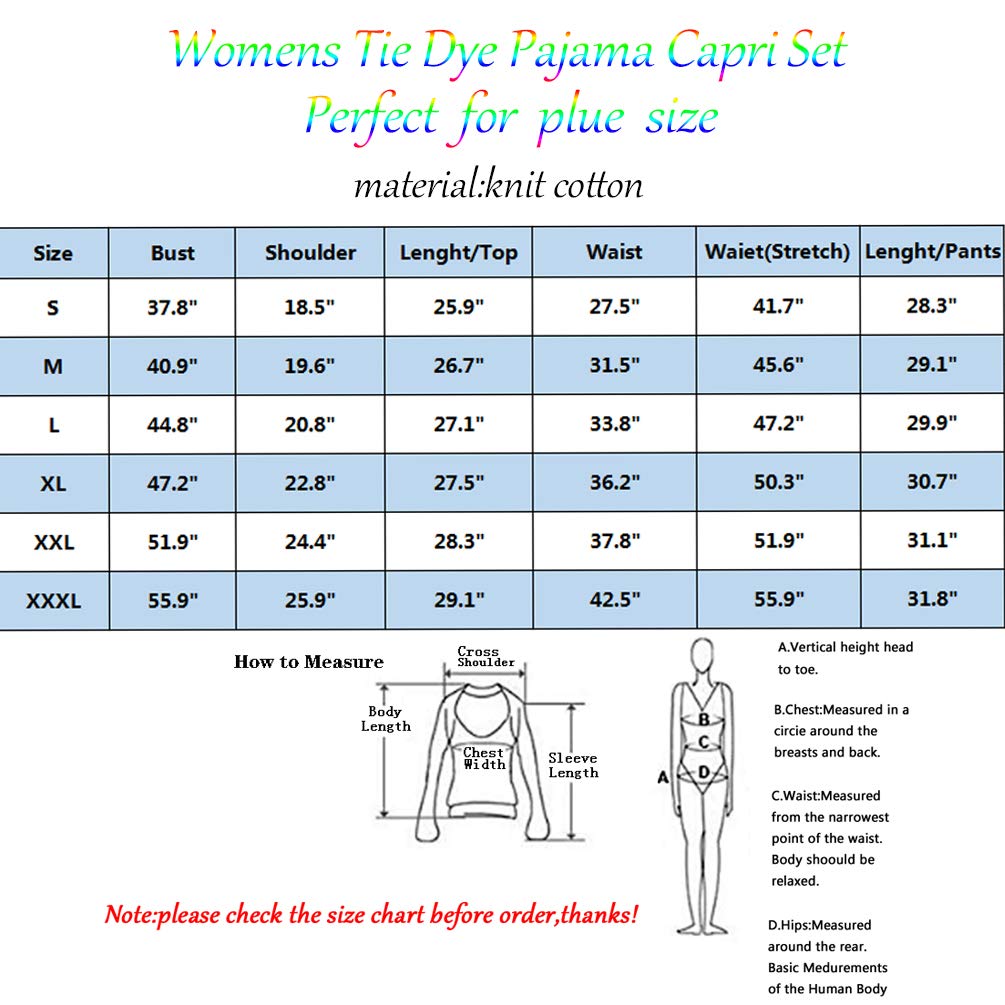 ENJOYNIGHT Women's Cotton Pajama Set - Soft Short Sleeve Top & Cropped Pants Lounge Wear for Sleep, Relaxing at Home or Travel | Comfortable Nightwear Outfit