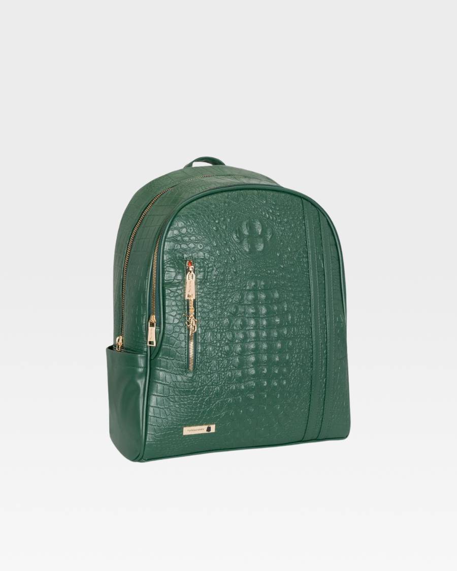 Apollo 2 Tombstone Backpack - Emerald Green Waterproof Hiking Backpack for Outdoor Adventures, Travel & Daily Use