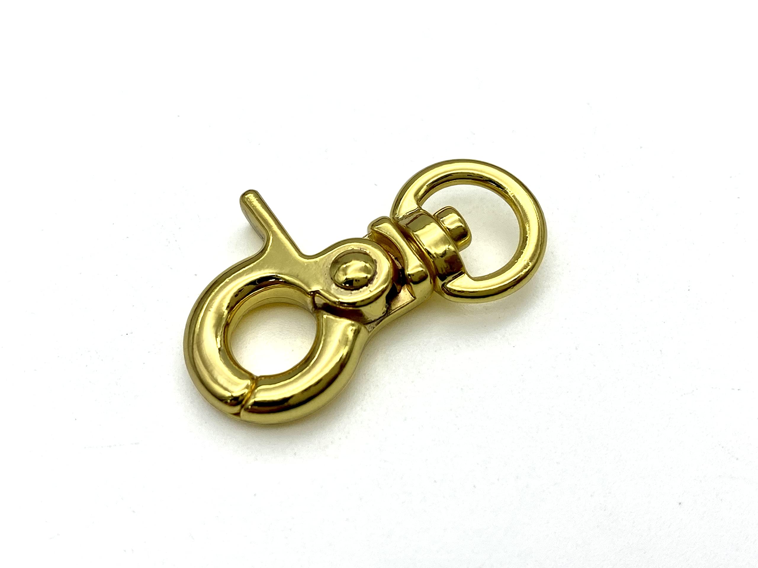 3Dancraftit Lobster Claw Hooks 12pcs - Zinc Alloy Swivel Clasps for Lanyards & Keychains
