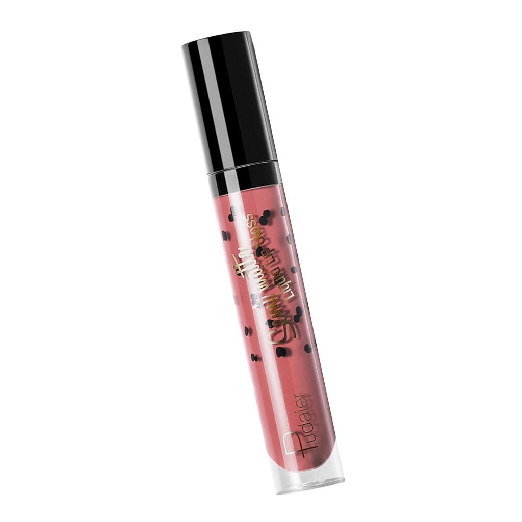 LOSA Waterproof Matte Liquid Lipstick - Long Lasting Velvet Lip Gloss (4ml, Shade 09) for Party, Date Night & Everyday Wear - Smudge Proof & Transfer Resistant