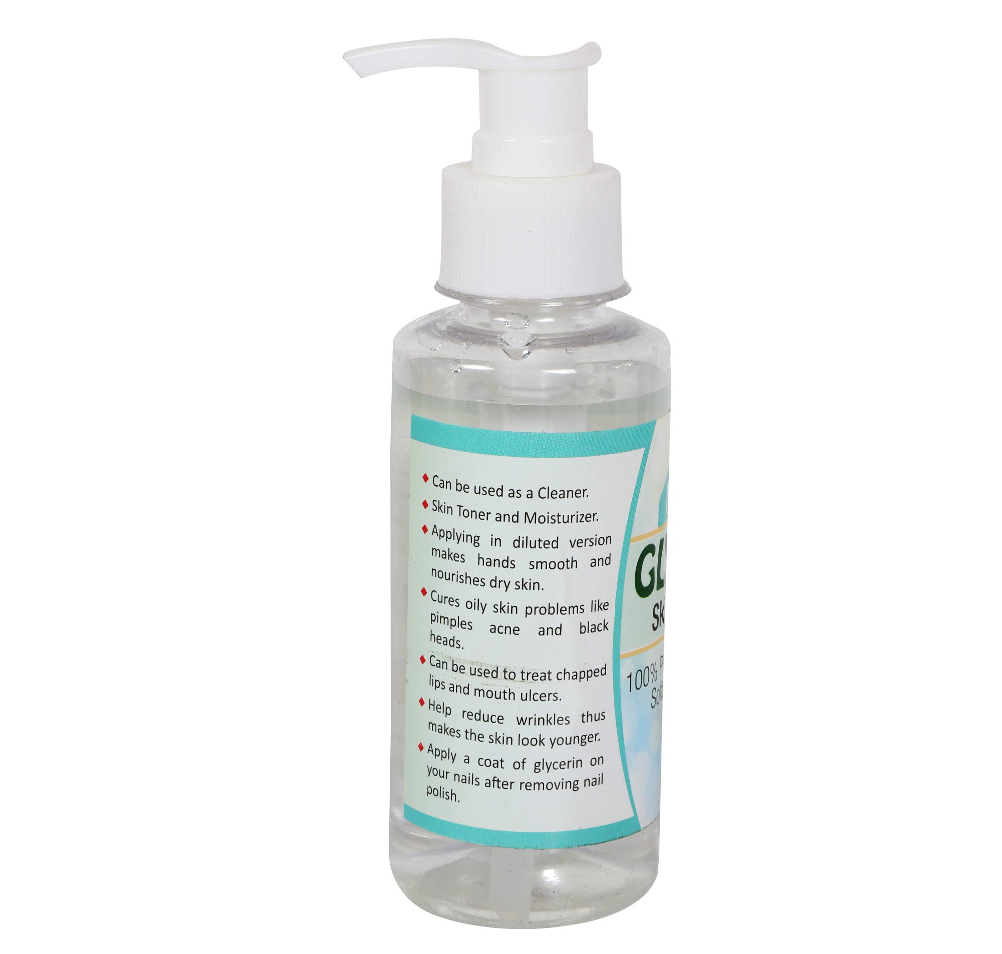 UNITED SALES Pure Liquid Glycerin 200Gm - Moisturizing Skin Care & Beauty Solution for Dry Skin, Hair Care, DIY Cosmetics | Perfect for Face, Body & Lip Hydration